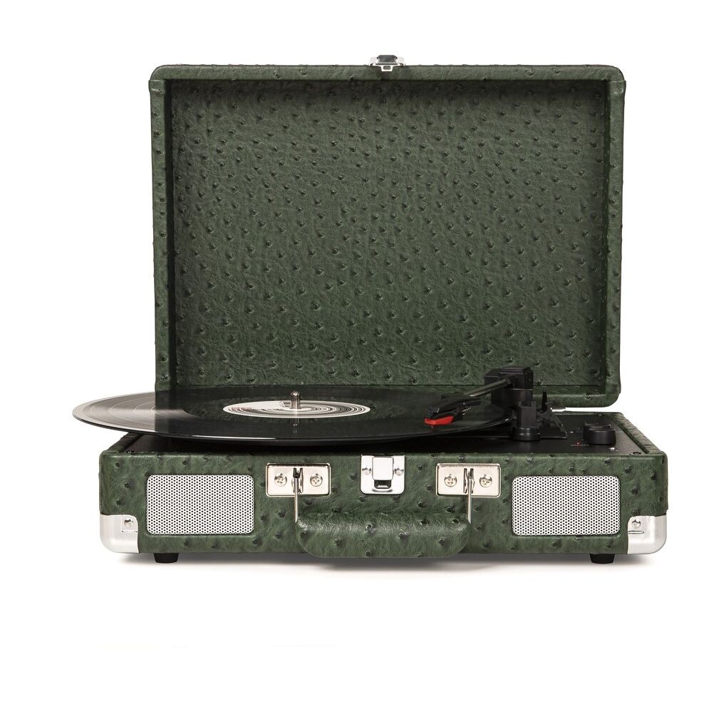 Портативный Проигрыватель Crosley Cruiser Deluxe со встроенными динамиками, green ostrich
Портативный Проигрыватель Crosley Cruiser Deluxe со встроенными динамиками, green ostrich