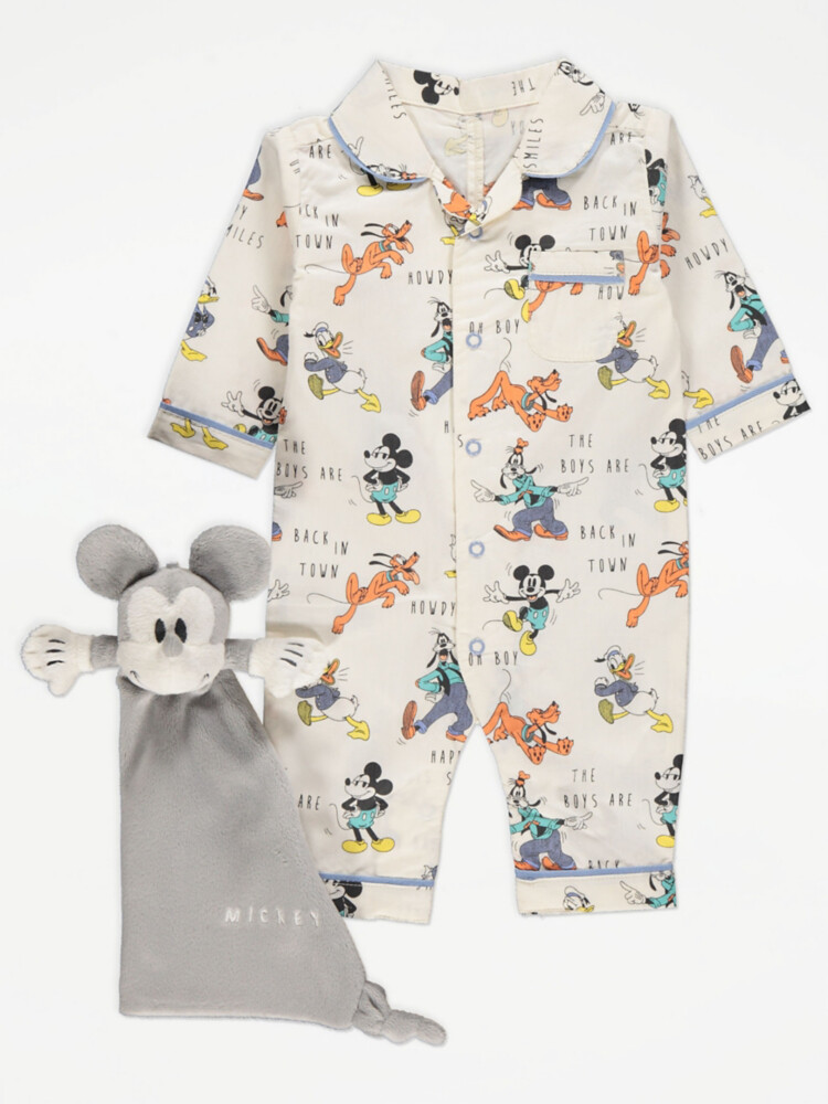 Disney Mickey and Friends рубашка, комбинезон, пижама и набор игрушек-одеялок George.
Disney Mickey and Friends рубашка, комбинезон, пижама и набор игрушек-одеялок George.