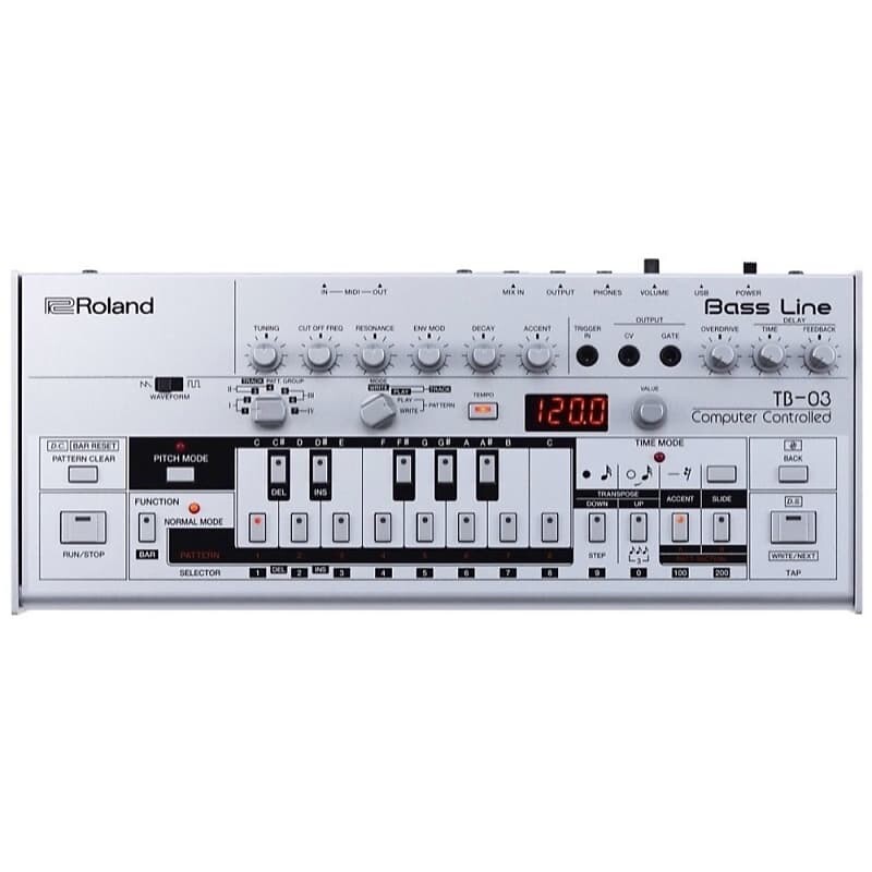 Синтезатор линии баса Roland TB-03 Boutique Series Roland TB03 Boutique Series Bass Line Synthesizer
Синтезатор линии баса Roland TB-03 Boutique Series Roland TB03 Boutique Series Bass Line Synthesizer