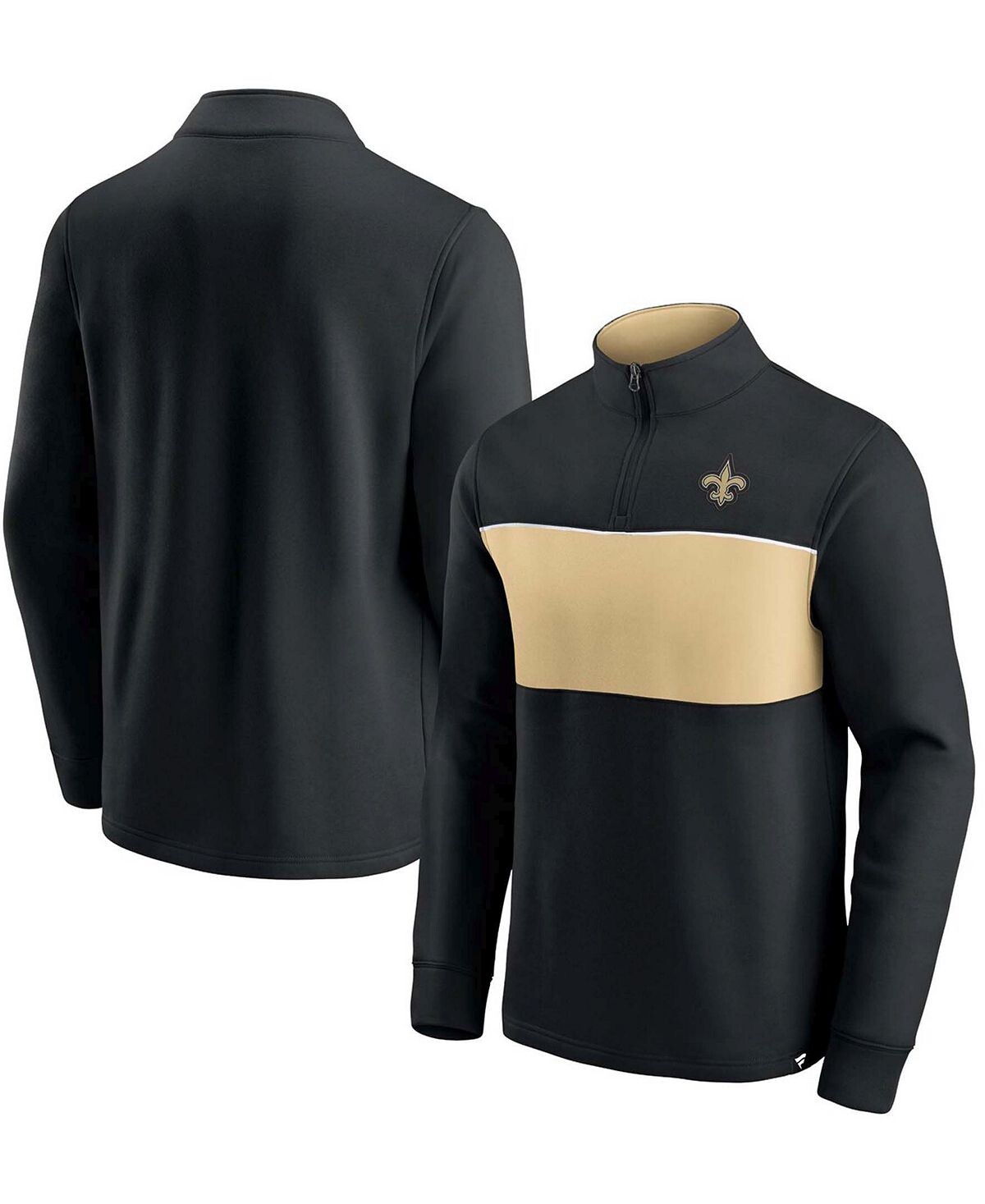 Мужская черно-золотая куртка new orleans saints block party с молнией на четверть Fanatics, мульти
Мужская черно-золотая куртка new orleans saints block party с молнией на четверть Fanatics, мульти