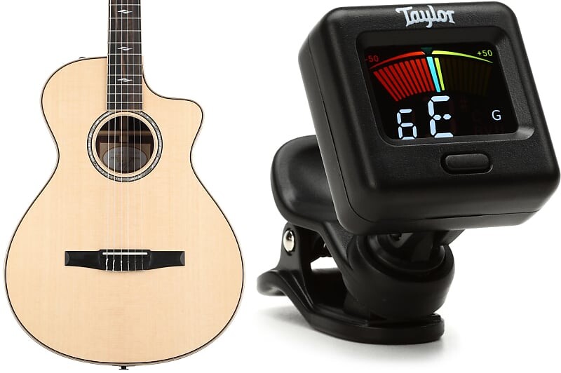 Гитара Taylor 812ce-N Grand Concert с нейлоновыми струнами — натуральный комплект с цифровым клип-тюнером Taylor C801001303800077000=1 1200=1
Гитара Taylor 812ce-N Grand Concert с нейлоновыми струнами — натуральный комплект с цифровым клип-тюнером Taylor C801001303800077000=1 1200=1