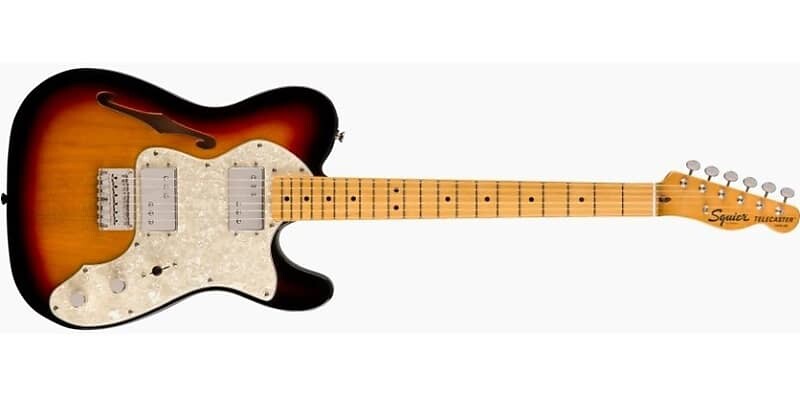 Squier Classic Vibe 70s Telecaster Thinline, кленовый гриф - 3 цвета Sunburst TELE-CV70-THINLINE
Squier Classic Vibe 70s Telecaster Thinline, кленовый гриф - 3 цвета Sunburst TELE-CV70-THINLINE