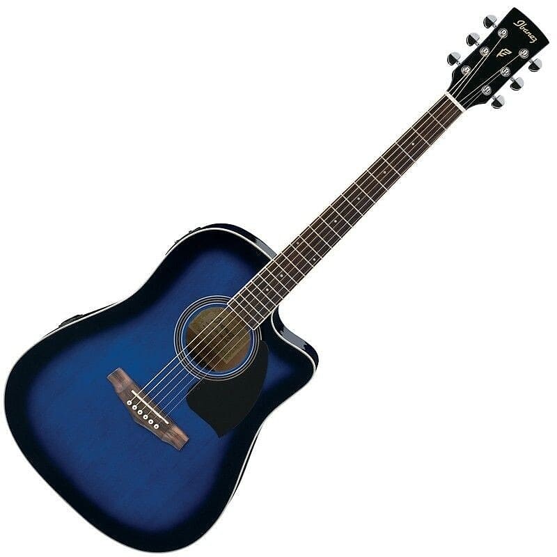Ibanez PF15ECE-TBS Dreadnought Cutaway Acoustic-Elec Guitar Trans Blue Sunburst PF15ECETBS
Ibanez PF15ECE-TBS Dreadnought Cutaway Acoustic-Elec Guitar Trans Blue Sunburst PF15ECETBS