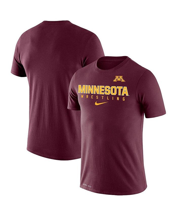Мужская темно-бордовая футболка Minnesota Golden Gophers Wrestling Legend Performance Nike, красный
Мужская темно-бордовая футболка Minnesota Golden Gophers Wrestling Legend Performance Nike, красный
