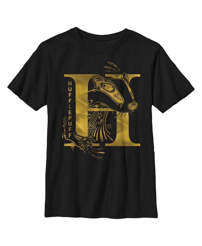 Детская футболка с логотипом H Harry Potter Hufflepuff для мальчиков Warner Bros., черный
Детская футболка с логотипом H Harry Potter Hufflepuff для мальчиков Warner Bros., черный