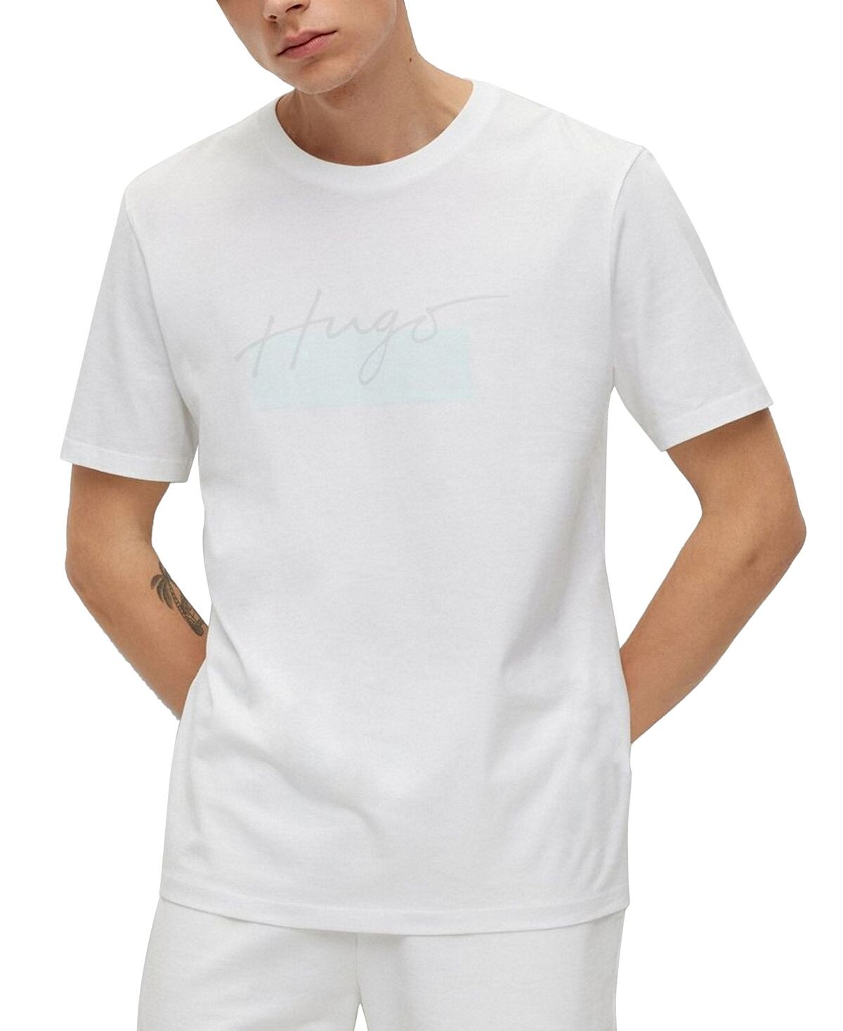 Мужская футболка с логотипом dastillo signature от hugo boss, созданная для macy's HUGO, белый
Мужская футболка с логотипом dastillo signature от hugo boss, созданная для macy's HUGO, белый