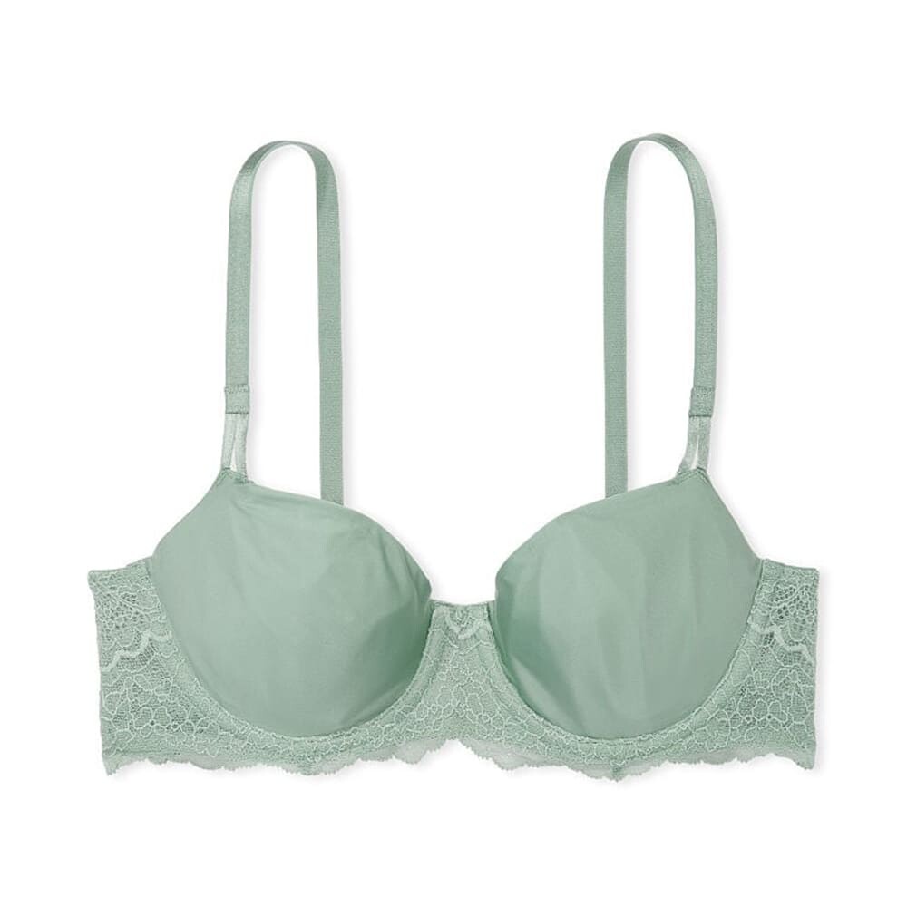 Бюстгальтер Victoria`s Secret Wicked Unlined Floral Embroidery Balconette, светло-зелёный
Бюстгальтер Victoria`s Secret Wicked Unlined Floral Embroidery Balconette, светло-зелёный