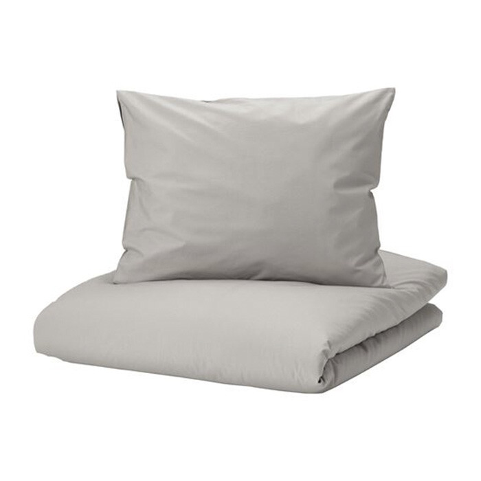 Комплект постельного белья Ikea Strandtall, 2 предмета, 155x220/80x80, серый/темно-серый
Комплект постельного белья Ikea Strandtall, 2 предмета, 155x220/80x80, серый/темно-серый