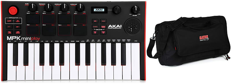 Akai Professional MPK Mini Play3 25-клавишная портативная клавиатура и MIDI-контроллер в комплекте с Gator GK-2110 Micro Keyboard Gig Bag Akai Professional + Gator MPKMINIPLAYMK3=1 GK-2110=1
Akai Professional MPK Mini Play3 25-клавишная портативная клавиатура и MIDI-контроллер в комплекте с Gator GK-2110 Micro Keyboard Gig Bag Akai Professional + Gator MPKMINIPLAYMK3=1 GK-2110=1