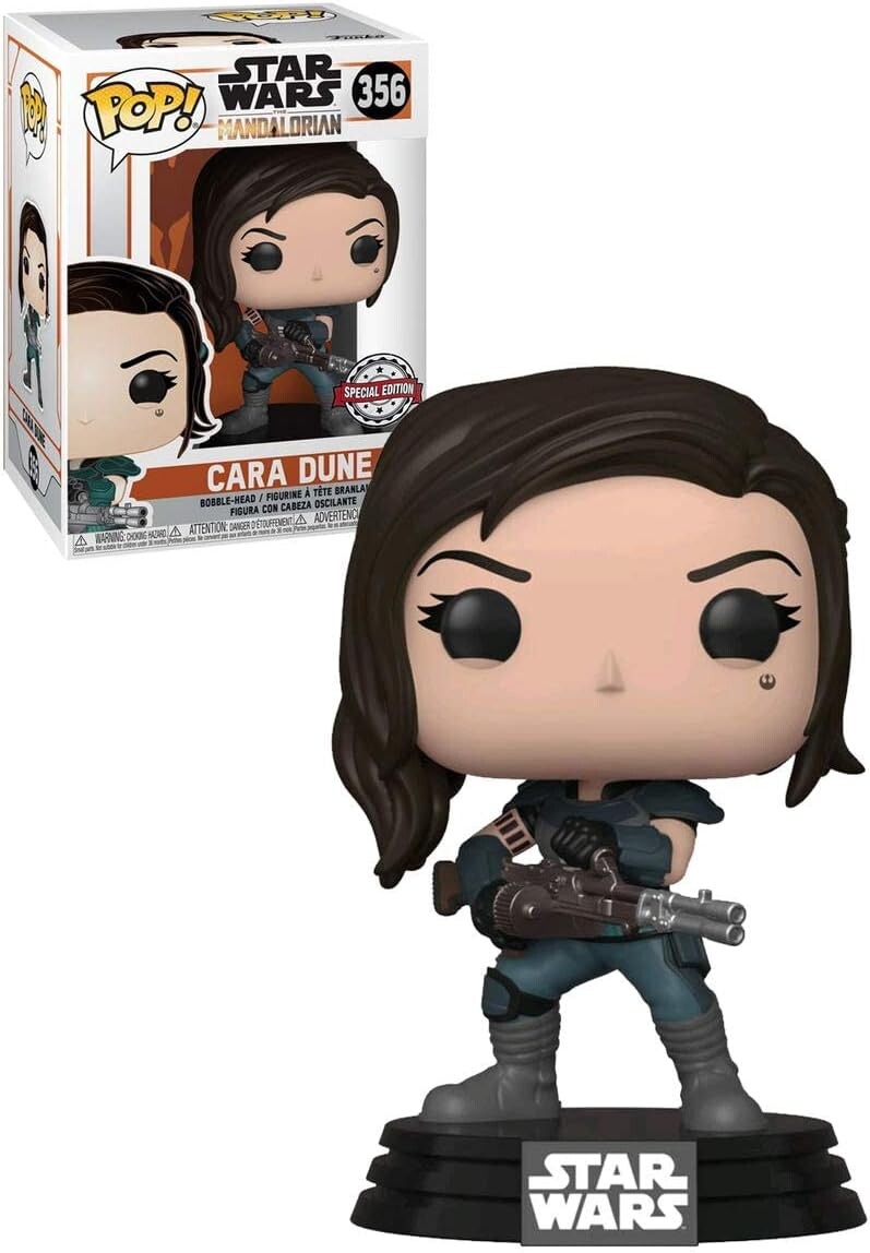 Фигурка Funko Pop! Star Wars: The Mandalorian - Cara Dune with Gun Exclusive Vinyl Figure #356
Фигурка Funko Pop! Star Wars: The Mandalorian - Cara Dune with Gun Exclusive Vinyl Figure #356