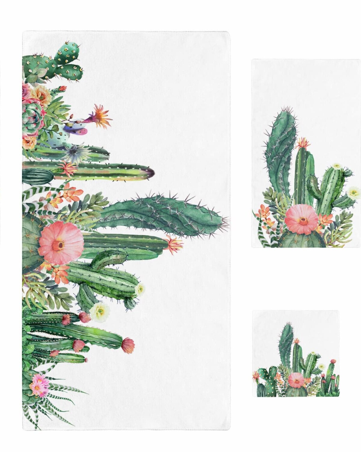 Быстросохнущие банные полотенца Tropical Cacti — набор из 3 шт., декоративные полотенца для спа и спортзала с высокой впитывающей способностью, 30x60 zhixten
Быстросохнущие банные полотенца Tropical Cacti — набор из 3 шт., декоративные полотенца для спа и спортзала с высокой впитывающей способностью, 30x60 zhixten