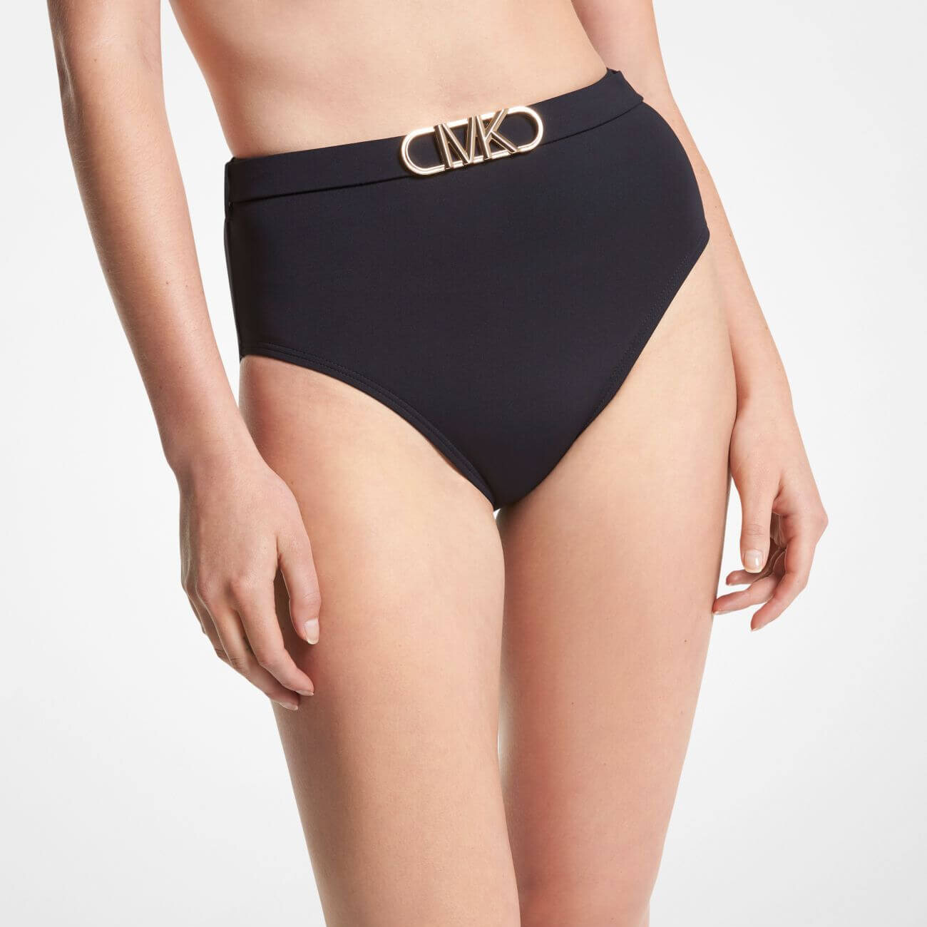 Плавки бикини Michael Michael Kors Stretch Nylon High-Waist Belted Bottom, черный
Плавки бикини Michael Michael Kors Stretch Nylon High-Waist Belted Bottom, черный
