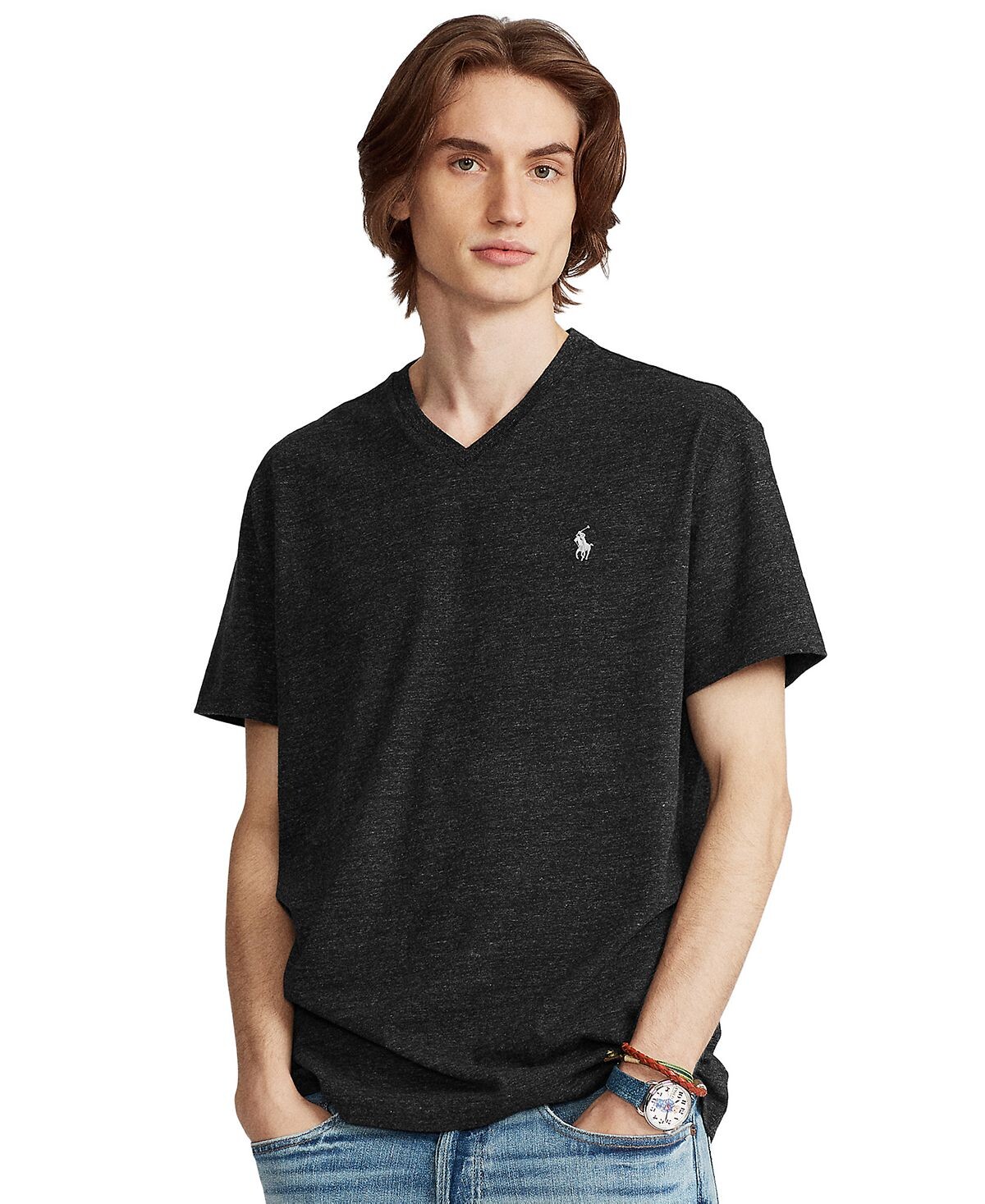Мужская футболка классического кроя из джерси с v-образным вырезом Polo Ralph Lauren, мульти
Мужская футболка классического кроя из джерси с v-образным вырезом Polo Ralph Lauren, мульти