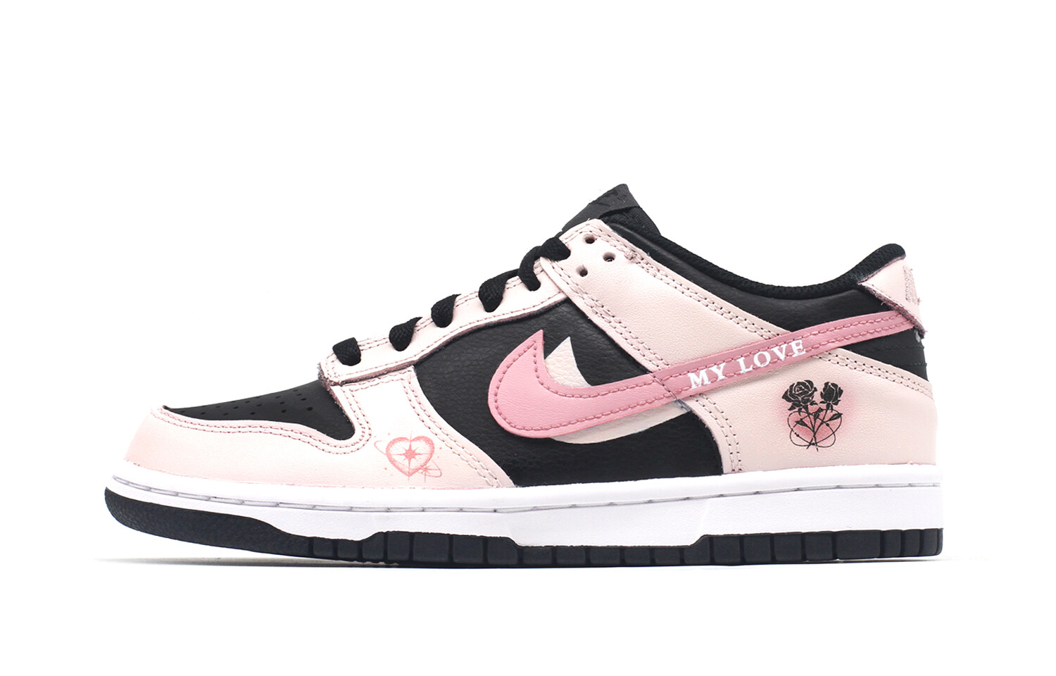 Кроссовки Nike Dunk Skateboarding Shoes Women's Low-top Black/pink, черный/розовый
Кроссовки Nike Dunk Skateboarding Shoes Women's Low-top Black/pink, черный/розовый