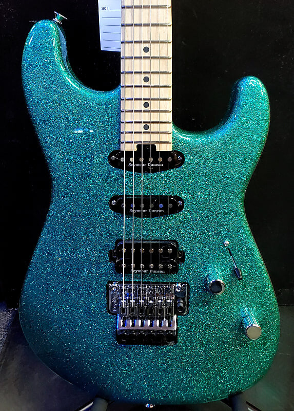 Электрогитара Charvel Pro Mod San Dimas Style 1 HSS FR 2023 - Aqua Flake w/FREE Pro Setup
Электрогитара Charvel Pro Mod San Dimas Style 1 HSS FR 2023 - Aqua Flake w/FREE Pro Setup