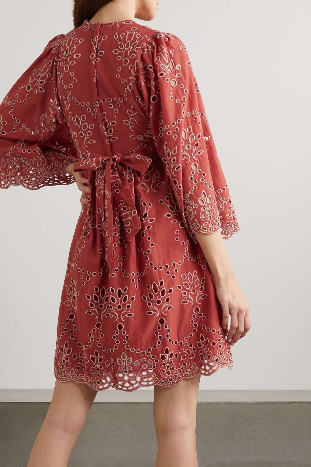 HANNAH ARTWEAR + NET SUSTAIN Платье мини Riley с завязками спереди и вышивкой бродери англез, красный
HANNAH ARTWEAR + NET SUSTAIN Платье мини Riley с завязками спереди и вышивкой бродери англез, красный