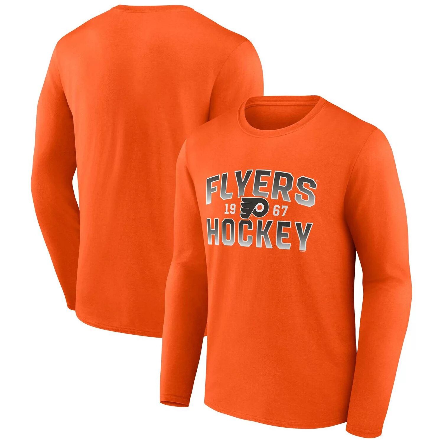 Мужская оранжевая футболка с длинным рукавом с фирменным логотипом Philadelphia Flyers Skate Or Die Fanatics, Оранжевый
Мужская оранжевая футболка с длинным рукавом с фирменным логотипом Philadelphia Flyers Skate Or Die Fanatics, Оранжевый