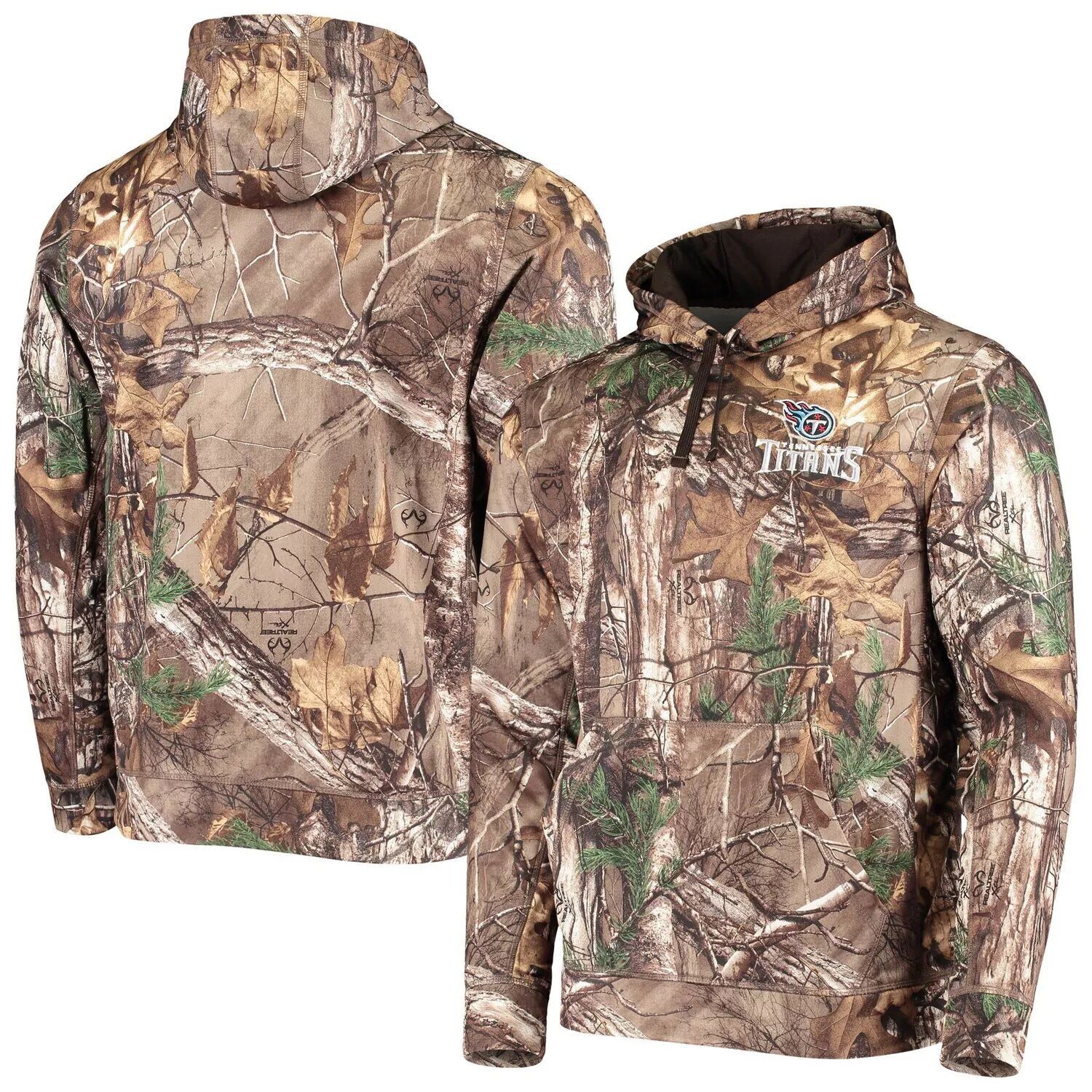 Мужской флисовый пуловер с капюшоном Dunbrooke Realtree Camo Tennessee Titans Circle Champion Tech
Мужской флисовый пуловер с капюшоном Dunbrooke Realtree Camo Tennessee Titans Circle Champion Tech
