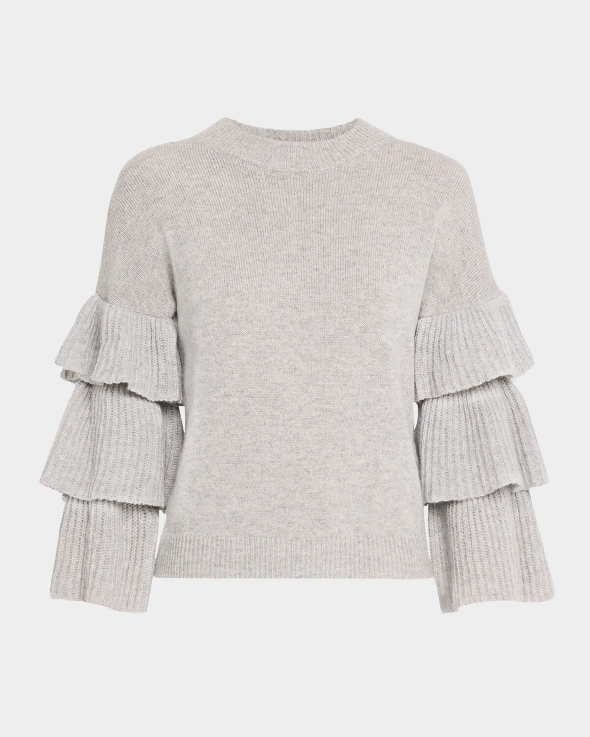 Кашемировый свитер с многоярусными рукавами и круглым вырезом Autumn Cashmere, цвет Sweatshirt
Кашемировый свитер с многоярусными рукавами и круглым вырезом Autumn Cashmere, цвет Sweatshirt