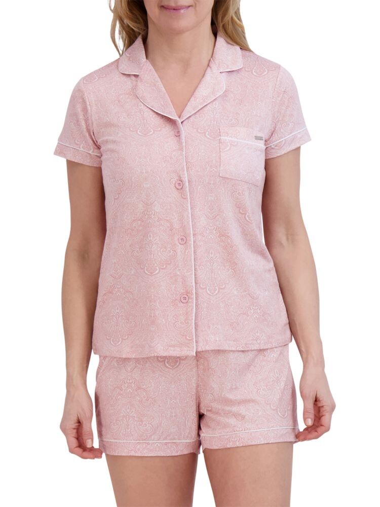Пижамный комплект из 2 предметов из трикотажного топа и шорт Tahari, цвет Almond Pink
Пижамный комплект из 2 предметов из трикотажного топа и шорт Tahari, цвет Almond Pink