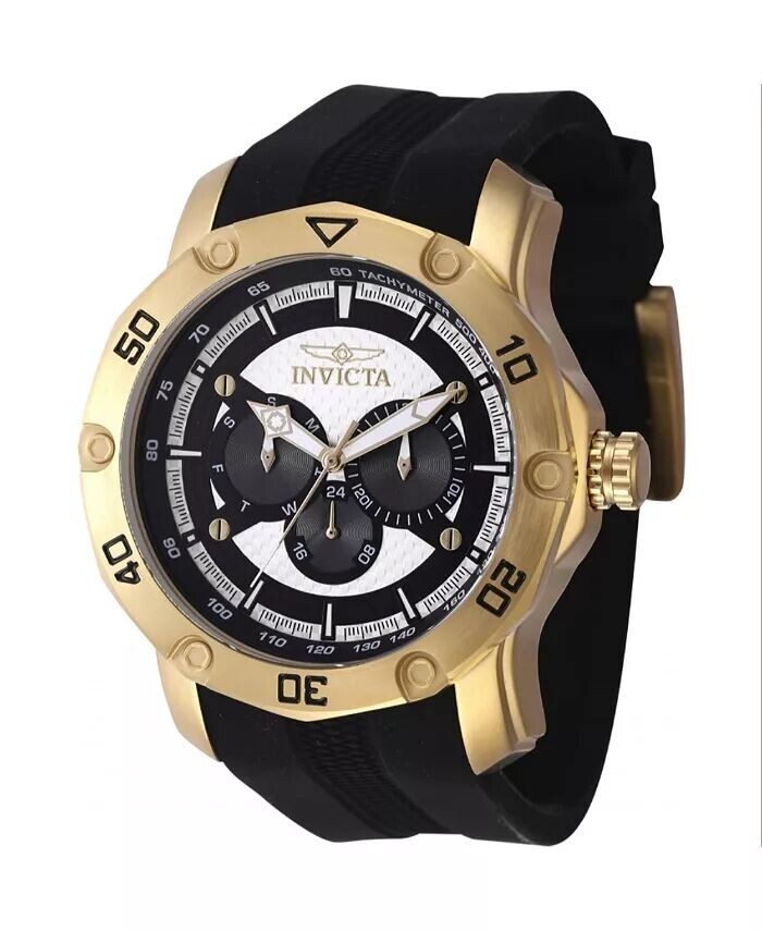Мужские 45741 Pro Diver Quartz Chronograph, черный, белый циферблат Invicta, черный
Мужские 45741 Pro Diver Quartz Chronograph, черный, белый циферблат Invicta, черный