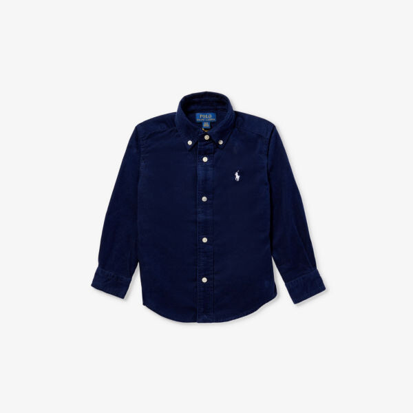 Рубашка из хлопка с вельветовой текстурой и вышитым логотипом, 3–7 лет Polo Ralph Lauren, цвет newport navy
Рубашка из хлопка с вельветовой текстурой и вышитым логотипом, 3–7 лет Polo Ralph Lauren, цвет newport navy