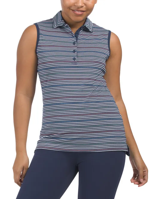 Топ-поло без рукавов Upf 50 Perfect Fit Performance Performance Peter Millar, темно-синий Stripe
Топ-поло без рукавов Upf 50 Perfect Fit Performance Performance Peter Millar, темно-синий Stripe