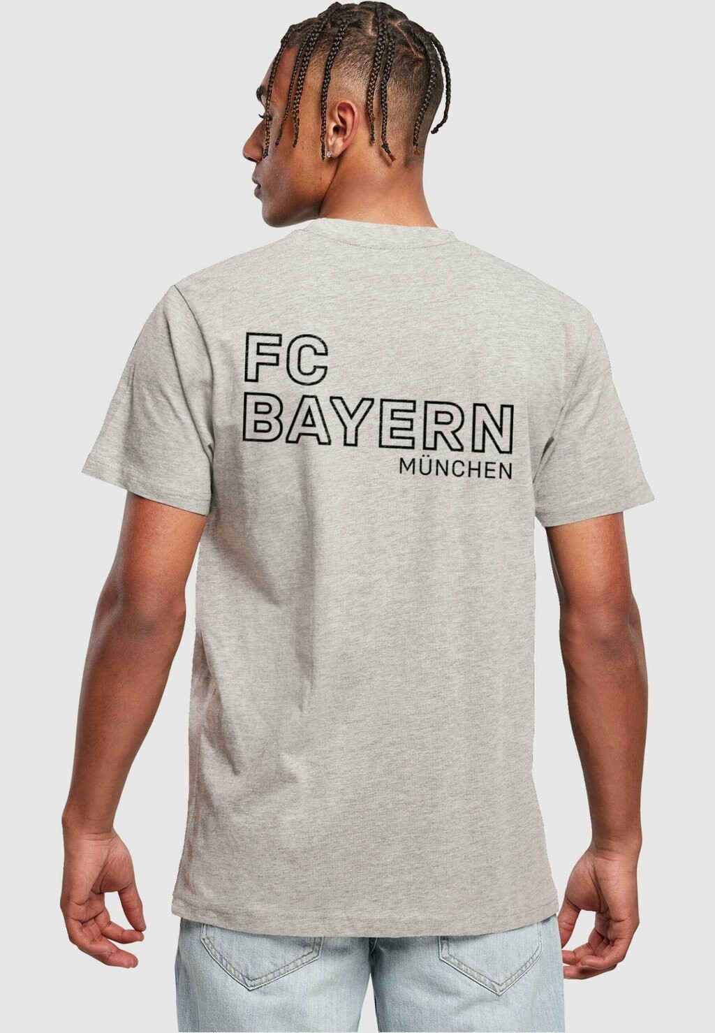 Футболка с символикой MIA SAN MIA B/W ROUND NECK FC Bayern München, цвет heather grey
Футболка с символикой MIA SAN MIA B/W ROUND NECK FC Bayern München, цвет heather grey