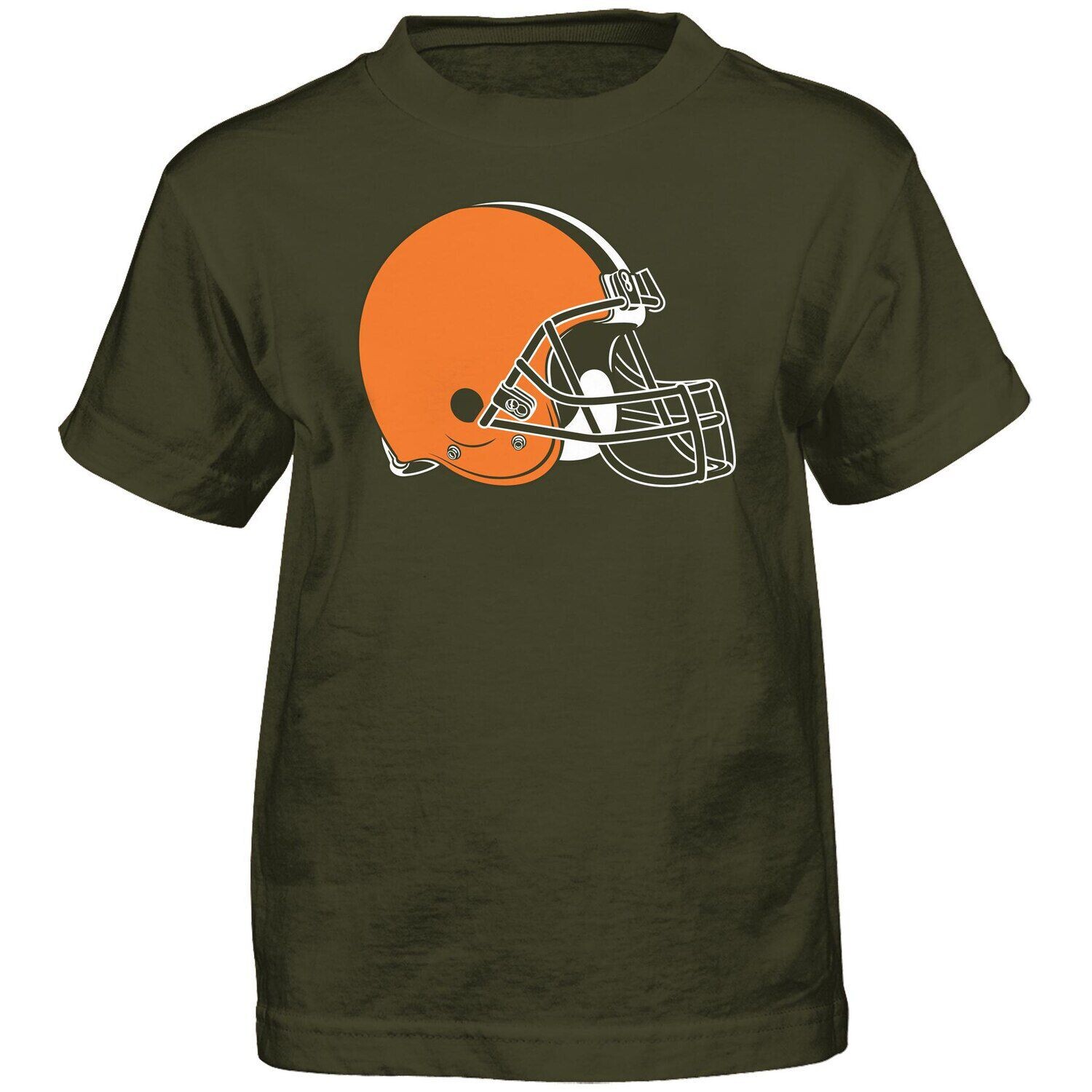 Коричневая футболка с коротким рукавом и логотипом команды Cleveland Browns для дошкольников Outerstuff
Коричневая футболка с коротким рукавом и логотипом команды Cleveland Browns для дошкольников Outerstuff