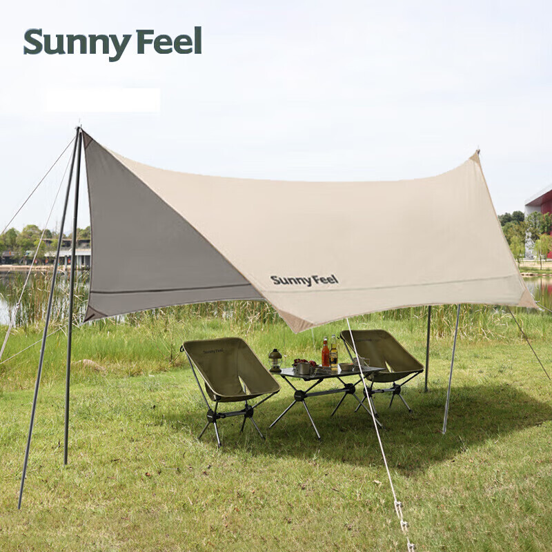 Портативное туристическое снаряжение Sunnyfeel, защита от солнца, открытый кемпинг/широкий шестиугольный навес, бежевый, 320x385x200
Портативное туристическое снаряжение Sunnyfeel, защита от солнца, открытый кемпинг/широкий шестиугольный навес, бежевый, 320x385x200