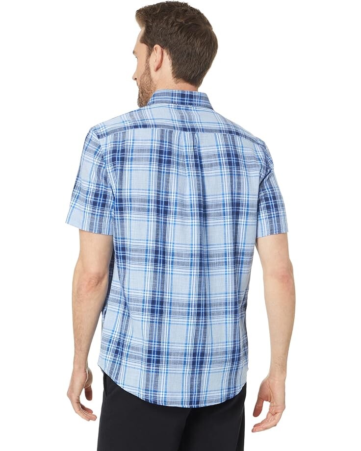 Рубашка U.S. POLO ASSN. Short Sleeve Yarn-Dye Slub Heather Woven Shirt, цвет Classic Navy
Рубашка U.S. POLO ASSN. Short Sleeve Yarn-Dye Slub Heather Woven Shirt, цвет Classic Navy