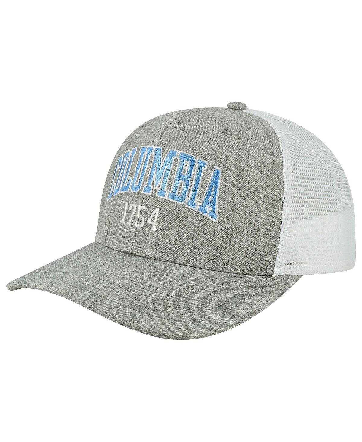 Мужская кепка Snapback Arch Trucker Snapback (серо-серый, белый) Колумбийского университета Legacy Athletic
Мужская кепка Snapback Arch Trucker Snapback (серо-серый, белый) Колумбийского университета Legacy Athletic