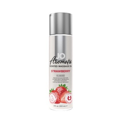 Масло для интимного массажа Aromatix с ароматом клубники, 4 жидких унции, Jo
Масло для интимного массажа Aromatix с ароматом клубники, 4 жидких унции, Jo