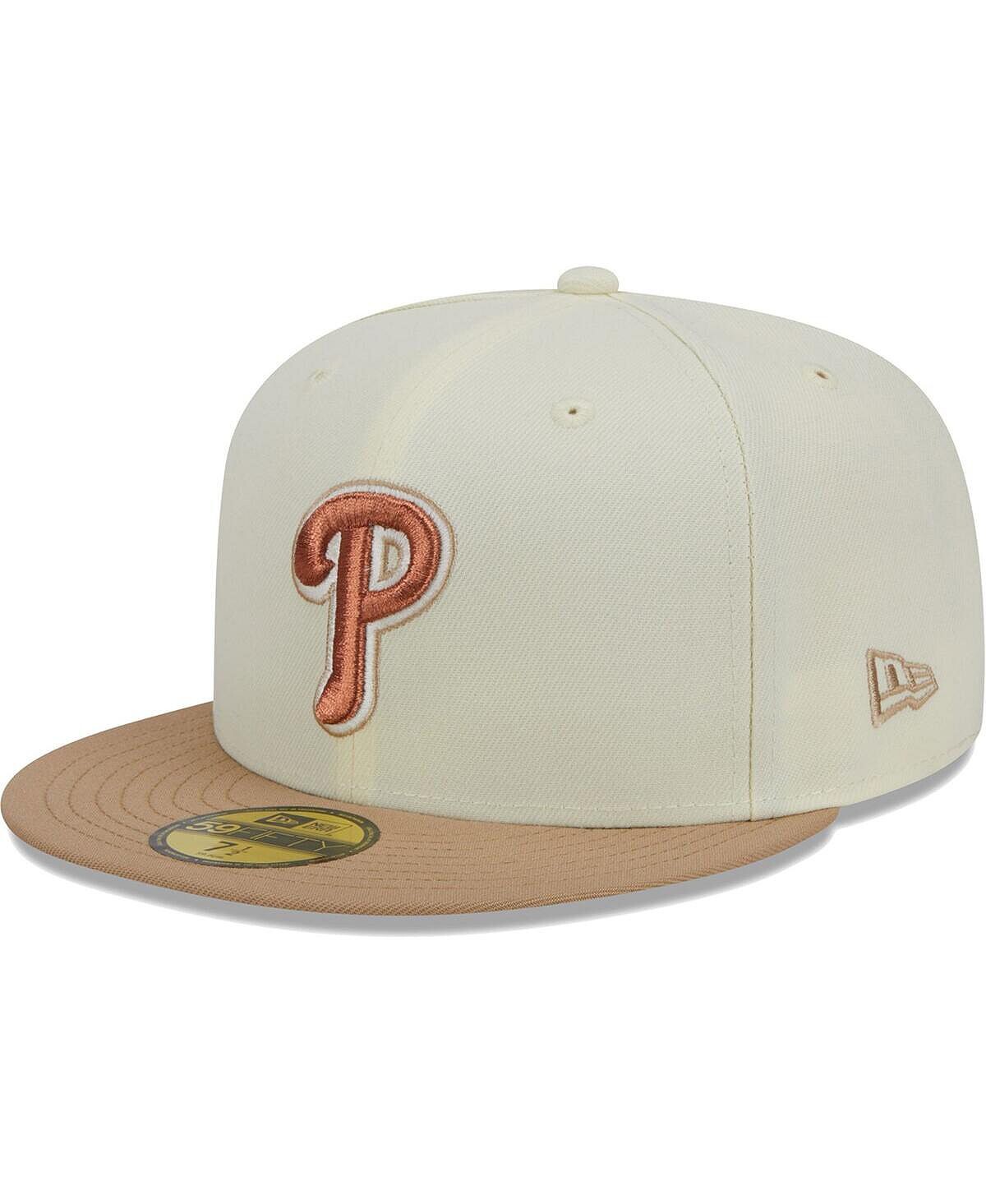 Мужская кремовая шляпа Philadelphia Phillies Chrome Camel Rust Undervisor 59FIFTY. New Era
Мужская кремовая шляпа Philadelphia Phillies Chrome Camel Rust Undervisor 59FIFTY. New Era