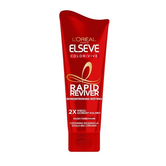 Концентрированный кондиционер для окрашенных волос, 180 мл L'oreal Paris, Elseve Rapid Reviver, L'oréal Paris
Концентрированный кондиционер для окрашенных волос, 180 мл L'oreal Paris, Elseve Rapid Reviver, L'oréal Paris