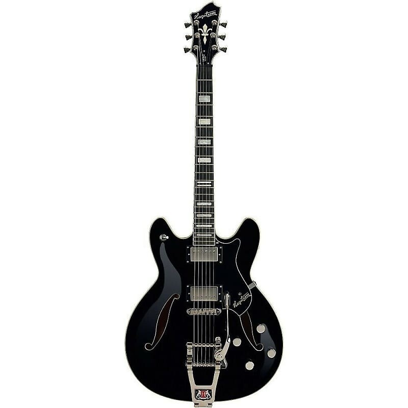 Электрогитара Hagstrom Tremar Viking Deluxe Semi-Hollow Body Electric Guitar - Black Gloss
Электрогитара Hagstrom Tremar Viking Deluxe Semi-Hollow Body Electric Guitar - Black Gloss