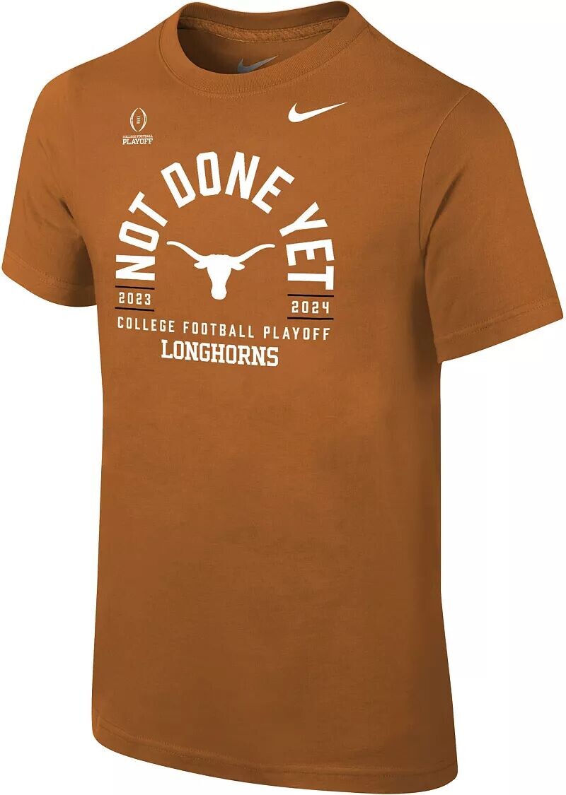 Футболка Nike Youth 2023-24 College Football Playoff Sugar Bound Texas Longhorns еще не закончена
Футболка Nike Youth 2023-24 College Football Playoff Sugar Bound Texas Longhorns еще не закончена