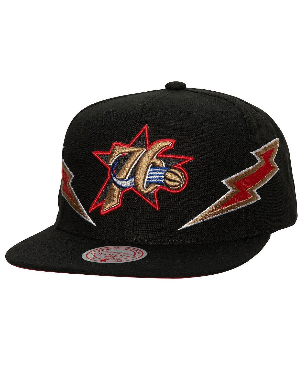 Мужская черная кепка Philadelphia 76ers из твердой древесины Classics Soul Double Trouble Lightning Snapback Mitchell & Ness
Мужская черная кепка Philadelphia 76ers из твердой древесины Classics Soul Double Trouble Lightning Snapback Mitchell & Ness