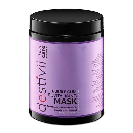 Восстанавливающая маска для волос с жевательной резинкой 1000мл Destivii Revitalizing Mask
Восстанавливающая маска для волос с жевательной резинкой 1000мл Destivii Revitalizing Mask