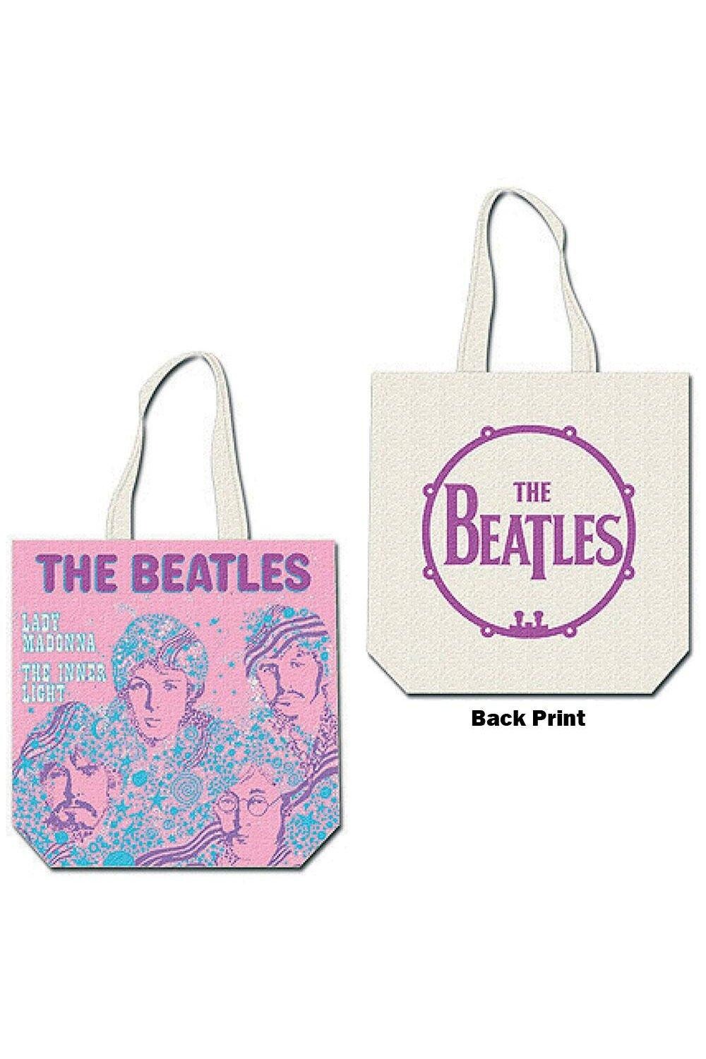 Хлопковая большая сумка с принтом на спине Lady Madonna The Beatles, белый
Хлопковая большая сумка с принтом на спине Lady Madonna The Beatles, белый