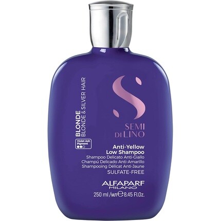 Alfaparf Sdl Шампунь Delicate Anti-Yellow Intense Anti-Yellow Low 250 мл - Светлые и серебристые волосы, Alfaparf Milano
Alfaparf Sdl Шампунь Delicate Anti-Yellow Intense Anti-Yellow Low 250 мл - Светлые и серебристые волосы, Alfaparf Milano