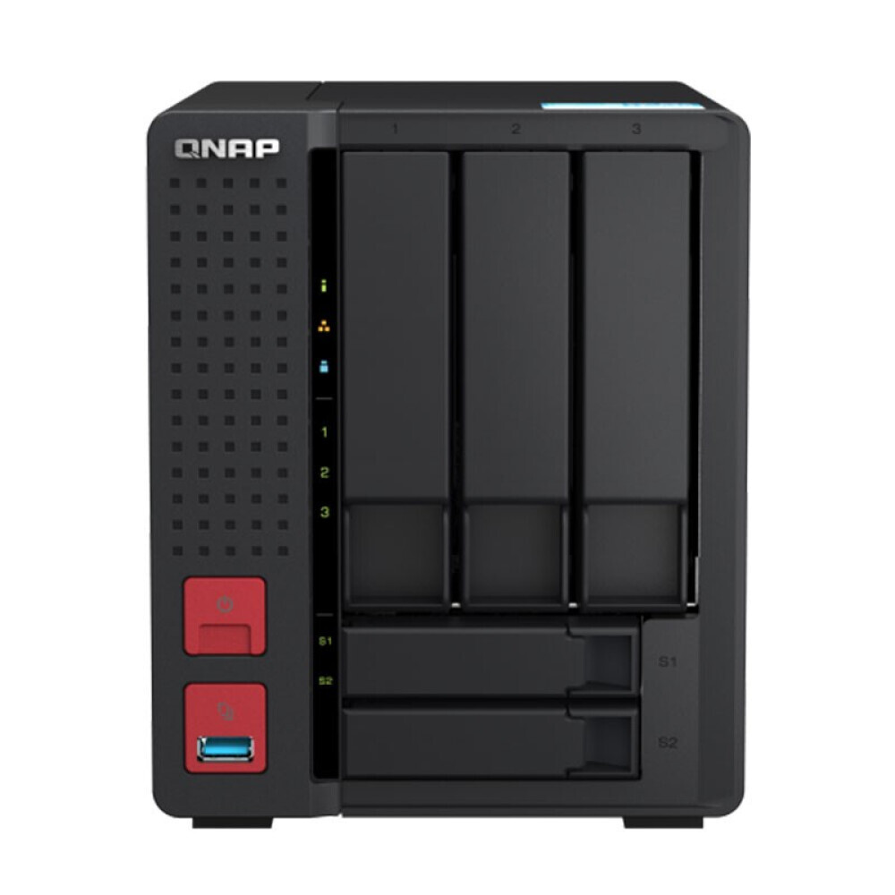 Сетевое хранилище QNAP TS-564 на 5-дисковое с Western Digital Enterprise 12T
Сетевое хранилище QNAP TS-564 на 5-дисковое с Western Digital Enterprise 12T