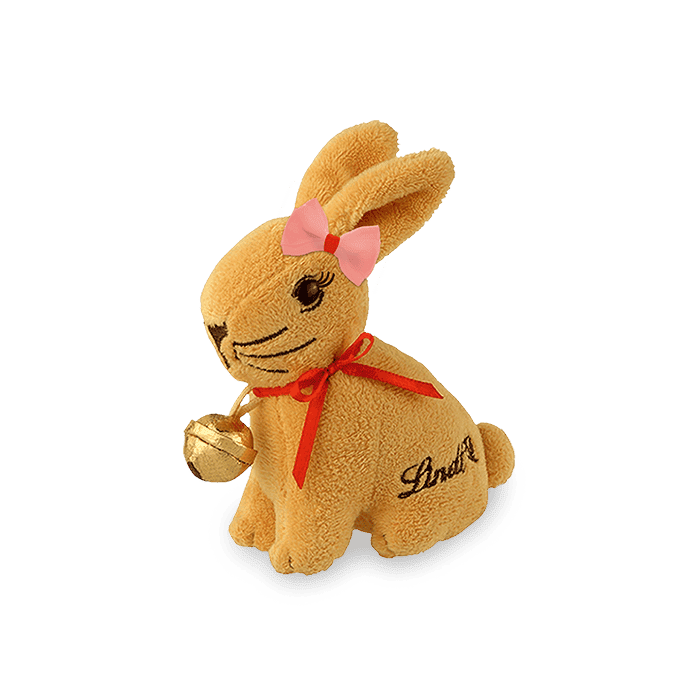 

Плюшевая игрушка "Кролик" Lindt Golden Girl, 10 см, бежевый