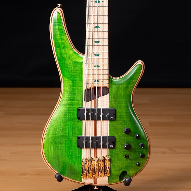 Бас-гитара Ibanez SR5FMDX SR Premium — изумрудно-зеленый, матовый SN 1211220722
Бас-гитара Ibanez SR5FMDX SR Premium — изумрудно-зеленый, матовый SN 1211220722