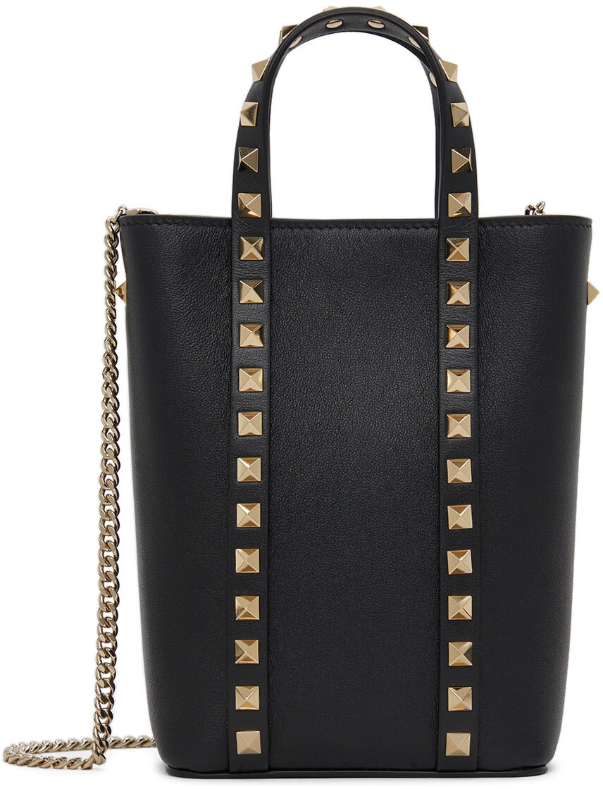 Черная маленькая объемная сумка с короткими ручками Rockstud Valentino Garavani
Черная маленькая объемная сумка с короткими ручками Rockstud Valentino Garavani