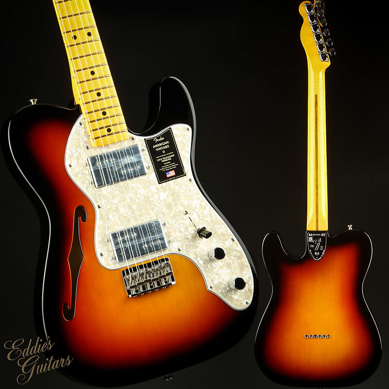 Fender American Vintage II 1972 Telecaster Thinline - 3-цветные солнечные лучи American Vintage II 1972 Telecaster Thinline - 3-Color Sunburst
Fender American Vintage II 1972 Telecaster Thinline - 3-цветные солнечные лучи American Vintage II 1972 Telecaster Thinline - 3-Color Sunburst