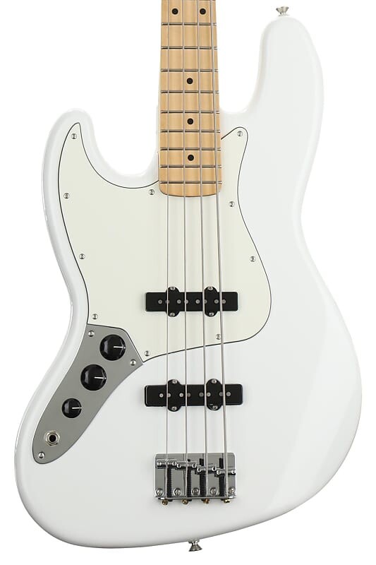 Fender Player Jazz Bass для левшей — полярно-белый с кленовой накладкой 0149922515
Fender Player Jazz Bass для левшей — полярно-белый с кленовой накладкой 0149922515