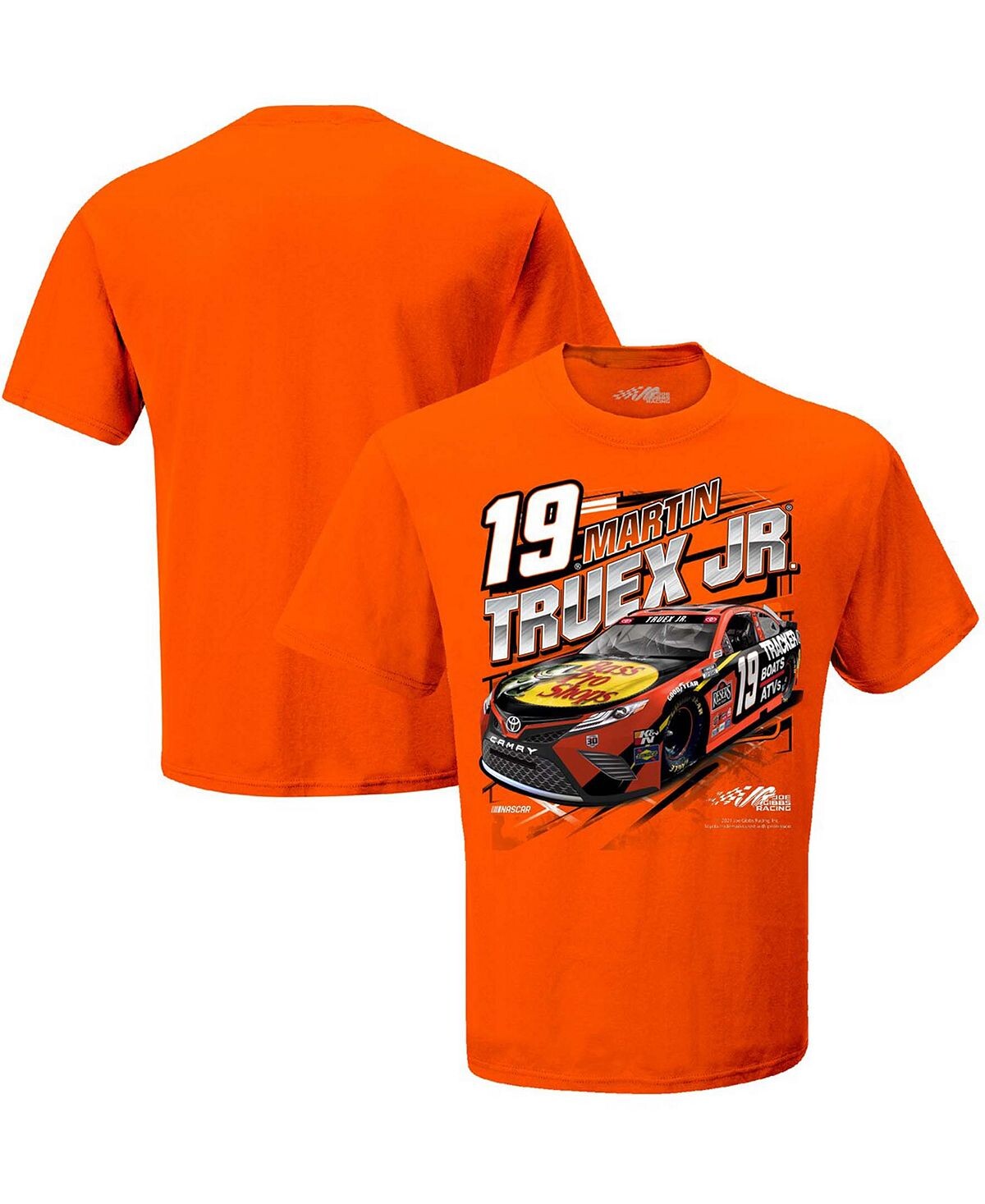 Мужская оранжевая футболка martin truex jr qualifying Joe Gibbs Racing Team Collection
Мужская оранжевая футболка martin truex jr qualifying Joe Gibbs Racing Team Collection