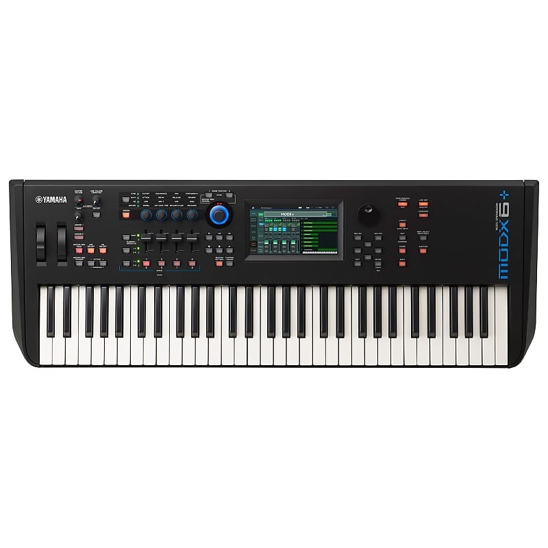 Yamaha MODX6+ 61-клавишная полувзвешенная синтезаторная клавиатура Synth-Action
Yamaha MODX6+ 61-клавишная полувзвешенная синтезаторная клавиатура Synth-Action