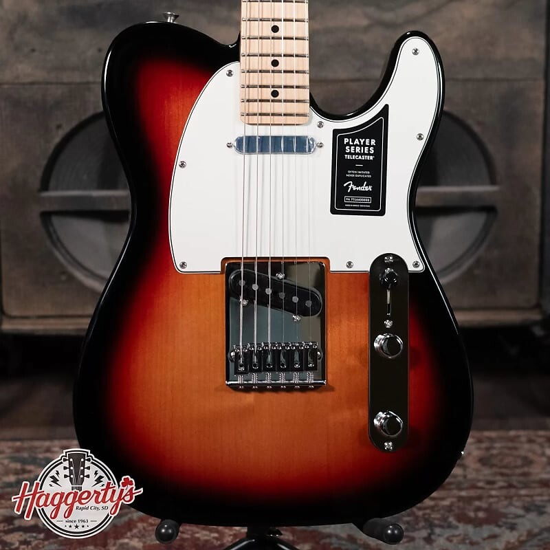 Электрогитара Fender Player Telecaster Electric Guitar - 3-Color Sunburst
Электрогитара Fender Player Telecaster Electric Guitar - 3-Color Sunburst